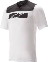 Alpinestars - Alpinestars Drop 4.0 Short-Sleeve Jersey - 1766220-21-2X - White/Black - 2XL - Image 1