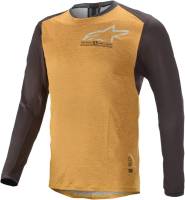 Alpinestars - Alpinestars 6.0 V2 Long-Sleeve Jersey - 176821-4010-SM - Orange/Black - Small - Image 1