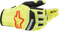 Alpinestars - Alpinestars Techstar Gloves - 3561022-551-L - Yellow/Black - Large - Image 1