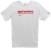 Alpinestars - Alpinestars Tech Line Up Performance T-Shirt - 121173800020L - White - Large - Image 1