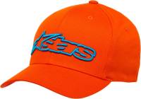 Alpinestars - Alpinestars Blaze Flexfit Hat - 1039810054072LX - Orange Blue - Lg-XL - Image 1