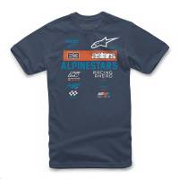 Alpinestars - Alpinestars Sponsored T-Shirt - 1210-72002-70L - Navy - Large - Image 1