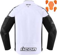 Icon - Icon Hooligan Jacket - 2820-5314 - White - 2XL - Image 2