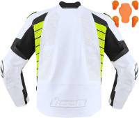 Icon - Icon Hypersport2 Prime Jacket - 2810-3639 - White/Hi-Viz - 50 - Image 2