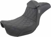 Saddlemen - Saddlemen Pro Series SDC Performance Gripper Seat with Driver Backrest - SC80604DBKRT - Image 1