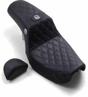 Saddlemen - Saddlemen Pro Series SDC Performance Gripper Seat with Driver Backrest - SC80604DBKRT - Image 3