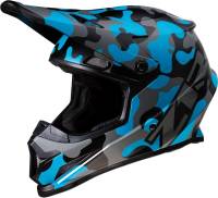 Z1R - Z1R Rise Camo Helmet - 0110-6087 - Camo/Blue - Medium - Image 1