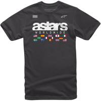 Alpinestars - Alpinestars Nations T-Shirt - 1139-72260-10-L - Black - Large - Image 1