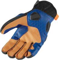 Icon - Icon Hypersport Short Gloves - 3301-3542 - Blue - X-Large - Image 2