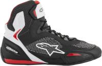 Alpinestars - Alpinestars Faster-3 Rideknit Riding Shoes - 2510319123-8 - Black/White/Red - 8 - Image 5