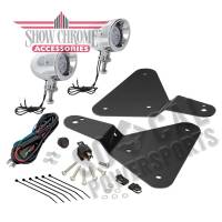 Show Chrome - Show Chrome Lower Auxiliary LED Light - Chrome - 41-301L - Image 1