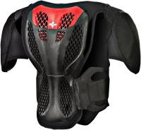 Alpinestars - Alpinestars A-5 S Youth Body Armour - 6740518-131-LXL - Black/Red - Lg-XL - Image 2