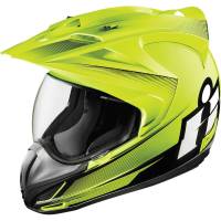 Icon - Icon Variant Double Stack Helmet - XF-2-0101-10011 - Hi-Vis Yellow - Small - Image 1