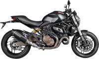 Akrapovic - Akrapovic Slip-On Line Exhaust - Black Titanium Muffler - S-D8SO2-HRBL - Image 1