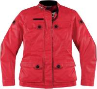 Icon - Icon Womens One Thousand Akorp Jacket - 2822-0522 - Mischief Red - Small - Image 1