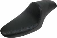 Saddlemen - Saddlemen Americano Cafe Seat - Modern - Smooth - Black - 8585CJ - Image 1