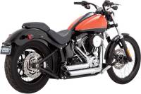 Vance & Hines - Vance & Hines Shortshots Staggered Exhaust System - Chrome - 17225 - Image 2