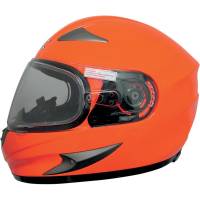 AFX - AFX Magnus Solid Snow Helmet with Dual Lens Shield - 0121-0530 - Safety Orange - 4XL - Image 1