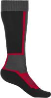 Fly Racing - Fly Racing MX Socks - 350-0512S - Black/Gray/Red - Sm-Md - Image 2