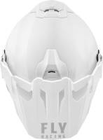 Fly Racing - Fly Racing Trekker Solid Helmet - 73-70222X - White - 2XL - Image 3