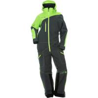 DSG - DSG Drop Seat Womens Monosuit - 99324 - Lime/Gray - Small - Image 1