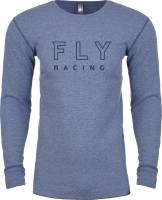 Fly Racing - Fly Racing Thermal Long Sleeve Shirt - 352-4136L - Blue Heather - Large - Image 1