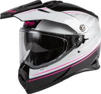 G-Max - G-Max AT-21 Raley Helmet - G1211404 - Black/White/Pink - Small - Image 1