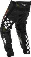 Fly Racing - Fly Racing Kinetic Rockstar Pants - 373-02328 - Black/White - 28 - Image 2