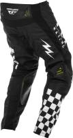 Fly Racing - Fly Racing Kinetic Rockstar Pants - 373-02328 - Black/White - 28 - Image 3