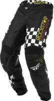 Fly Racing - Fly Racing Kinetic Rockstar Pants - 373-02328 - Black/White - 28 - Image 4