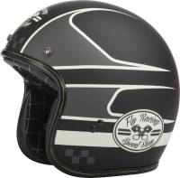 Fly Racing - Fly Racing .38 Wrench Helmet - 73-8238-9 - Black/Vintage White - 2XL - Image 1