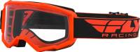 Fly Racing - Fly Racing Focus Goggles - 37-5108 - Orange / Clear Lens - OSFM - Image 1