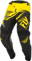 Fly Racing - Fly Racing Kinetic Rockstar Pants - 372-33328 - Yellow/Black - 28 - Image 2