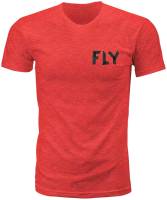 Fly Racing - Fly Racing Tape T-Shirt - 352-0232X - Heather Red - X-Large - Image 1