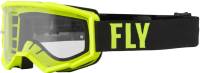 Fly Racing - Fly Racing Focus Youth Goggles - 37-51326 - Hi-Vis/Black / Clear Lens - OSFM - Image 1