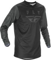 Fly Racing - Fly Racing F-16 Jersey - 374-920S - Black/Gray - Small - Image 1