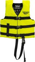 Fly Racing - Fly Racing Nylon Child Vest - 112224-300-001-20 - Yellow - 30-50 Lbs. - Image 1