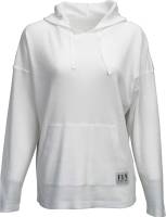 Fly Racing - Fly Racing Fly Oversized Thermal Womens Hoodie - 358-0141M - White - Medium - Image 1