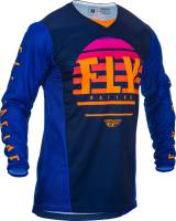 Fly Racing - Fly Racing Kinetic K220 Jersey - 373-5292X - Midnight/Blue/Orange - 2XL - Image 1