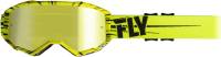 Fly Racing - Fly Racing Zone Goggles - 37-5142 - Hi-Vis Yellow/Black / Gold Mirror/Smoke Lens - OSFM - Image 1