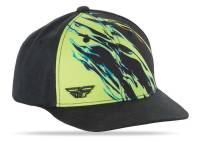 Fly Racing - Fly Racing Relapse Youth Hat - 351-0625 - Lime/Black - OSFM - Image 2