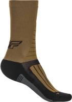 Fly Racing - Fly Racing Fly Factory Rider Sock - 350-0527L - Khaki/Black/Gray - Lg-XL - Image 2