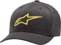 Alpinestars - Alpinestars Ageless Curve Hat - 1017-81010-1955-LG/X - Gray/Hi Viz Yellow - Lg-XL - Image 1