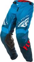 Fly Racing - Fly Racing Kinetic K220 Pants - 373-53128 - Blue/White/Red - 28 - Image 4