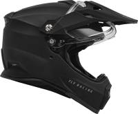 Fly Racing - Fly Racing Trekker Solid Helmet - 73-7021L - Matte Black - Large - Image 5