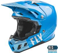 Fly Racing - Fly Racing Formula CC Primary Youth Helmets - 73-4303YL - Blue/Gray - Large - Image 1