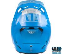 Fly Racing - Fly Racing Formula CC Primary Youth Helmets - 73-4303YL - Blue/Gray - Large - Image 2