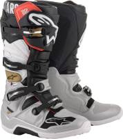 Alpinestars - Alpinestars Tech 7 Boots - 2012014-1829-15 - Black/Silver/White/Gold - 15 - Image 1