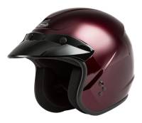 G-Max - G-Max OF-2Y Solid Youth Helmet - G1020102 - Wine Red - Large - Image 1