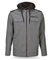 Fly Racing - Fly Racing Waxed Jacket - 354-6136S - Gray - Small - Image 1